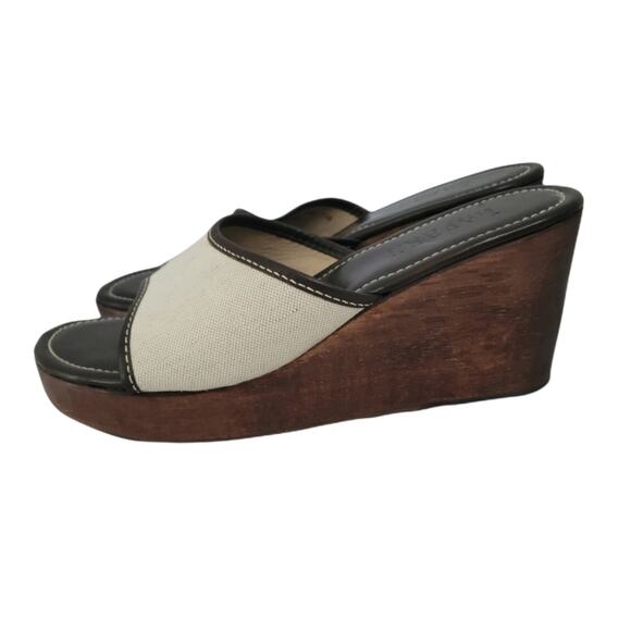 Lauren by Ralph Lauren Wood Mckayla Wedges - Picture 1 of 3